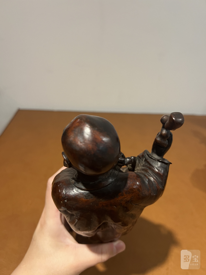 明末清初 黄杨木罗汉像 - 图9